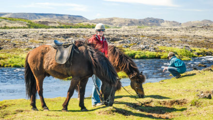 Island z koňského hřbetu